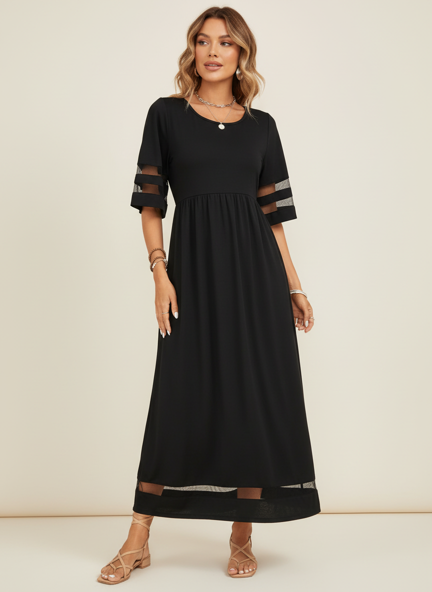 Nadia | Dress for Tummy Coverage