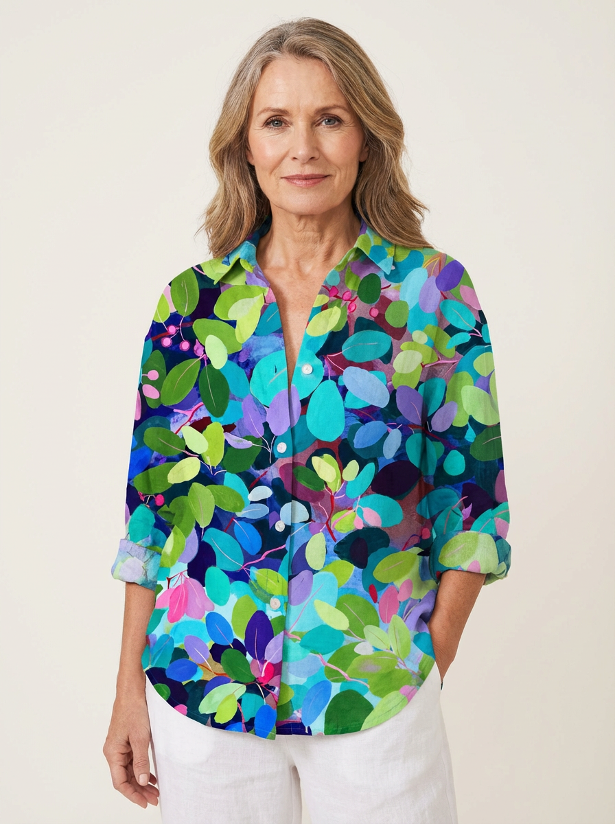 Noemi | Midnight Blossom Top