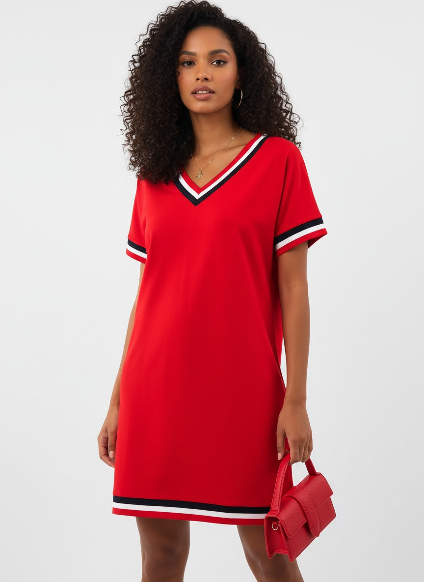 Clara | Casual Short-Sleeve Dress for Everyday Wear