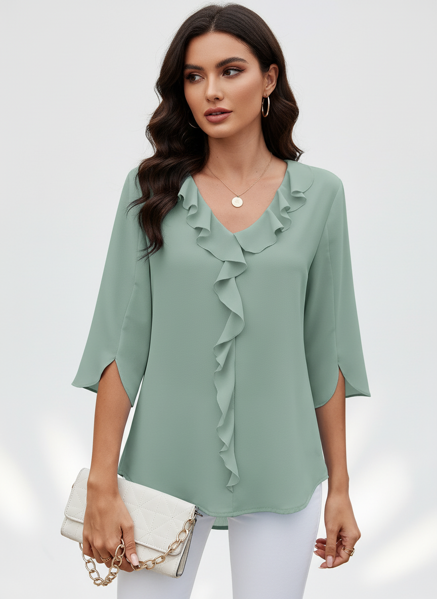 LARA Relaxed Fit Blouse