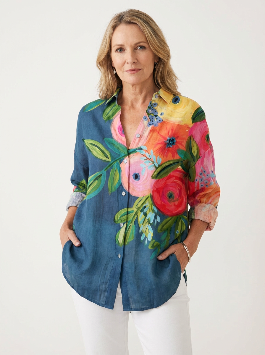 Rosa | Enchanted Garden Top