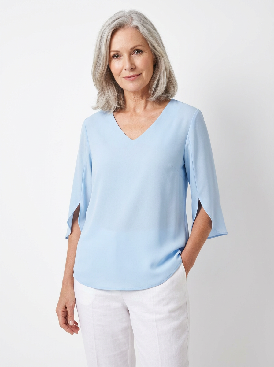Helen | Stylish V-Neck Top