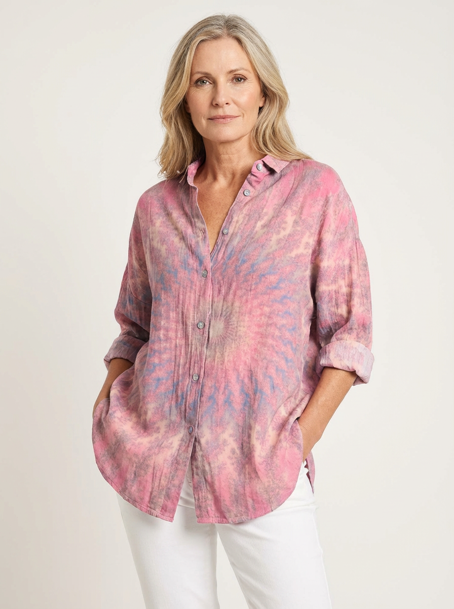 Isaura | Artistic Mosaic Blouse