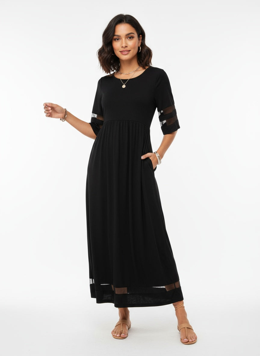 Clara | Stylish Tummy-Enhancing Coverage Dress
