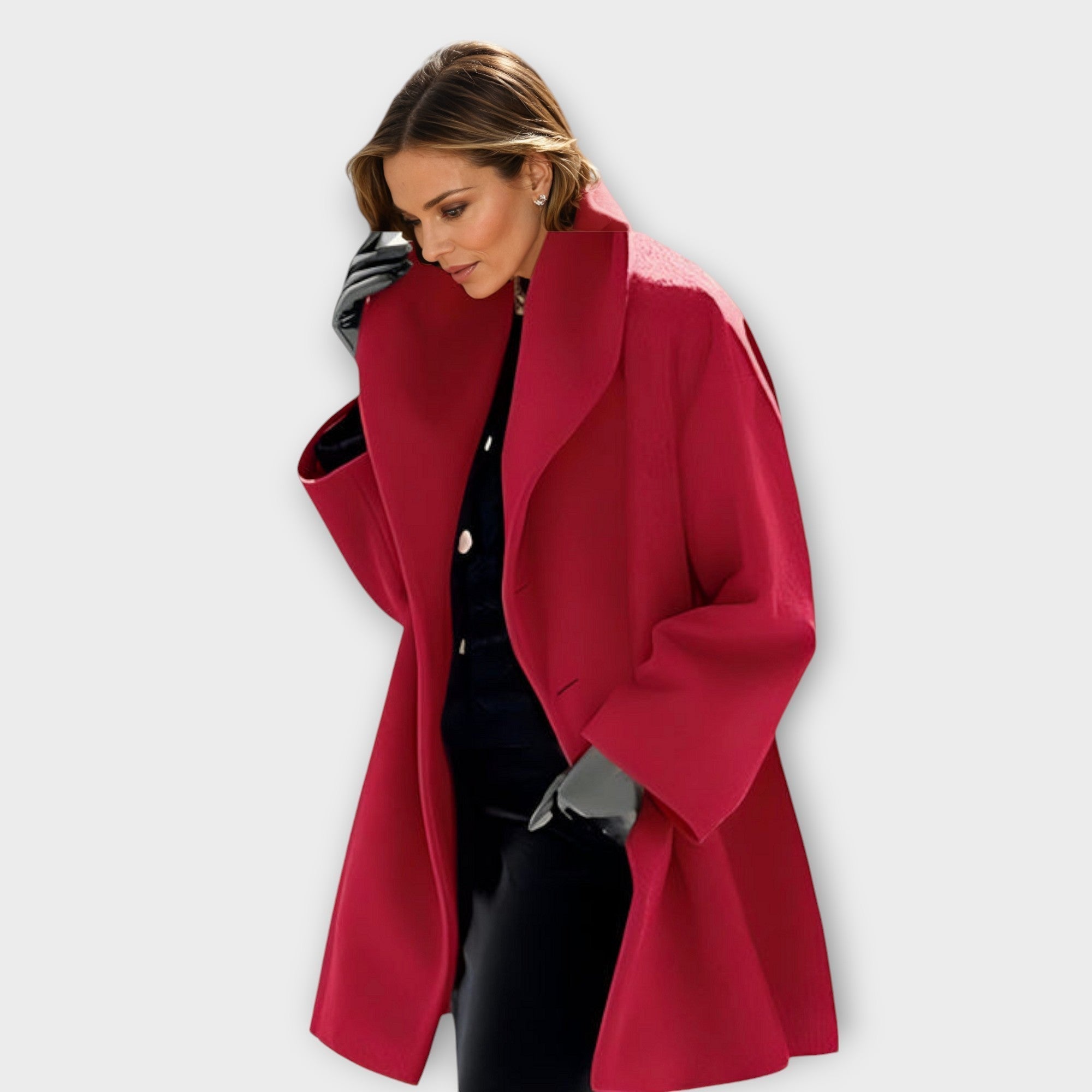 Celeste - Luxury Wind-Resistant Wool Coat