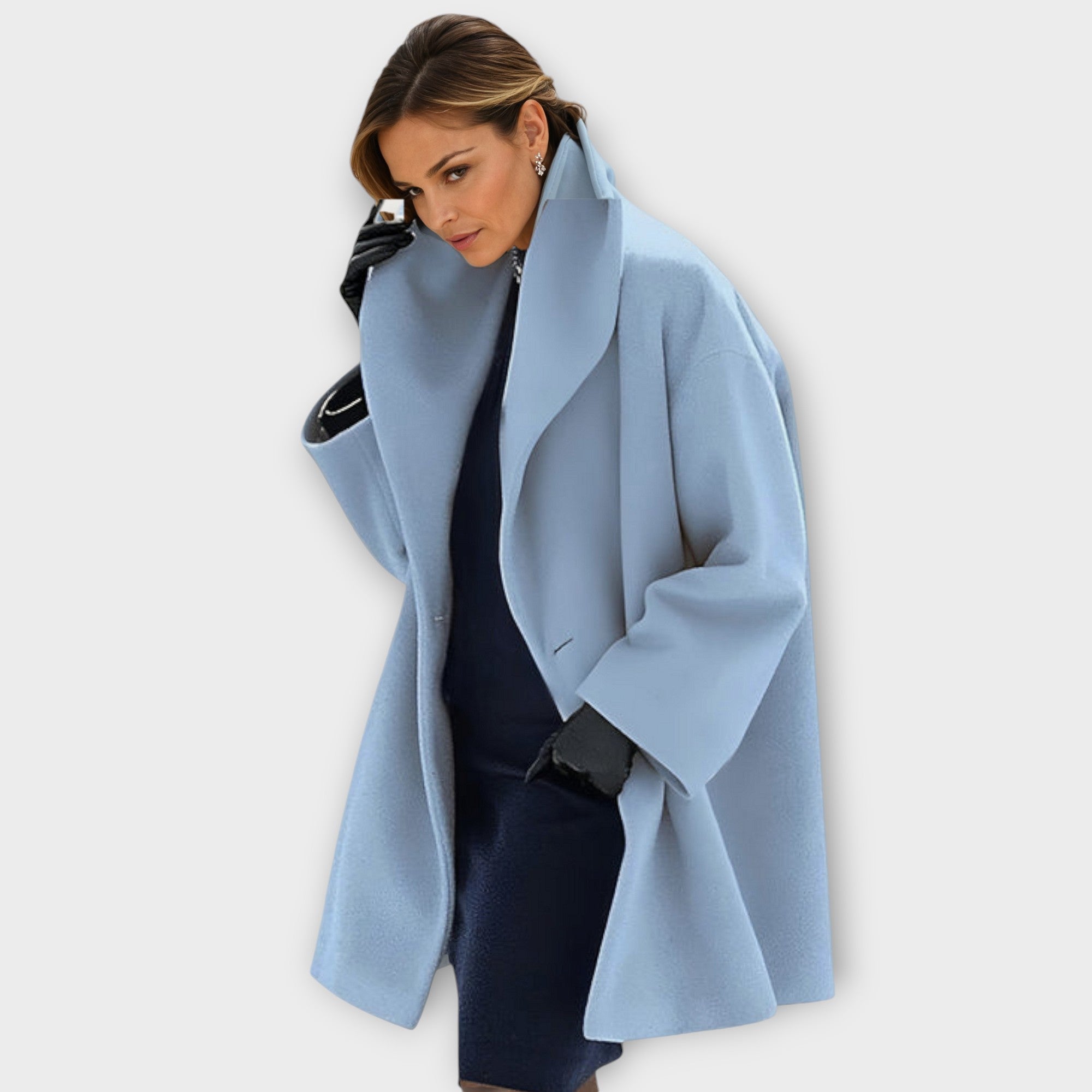 Celeste - Luxury Wind-Resistant Wool Coat