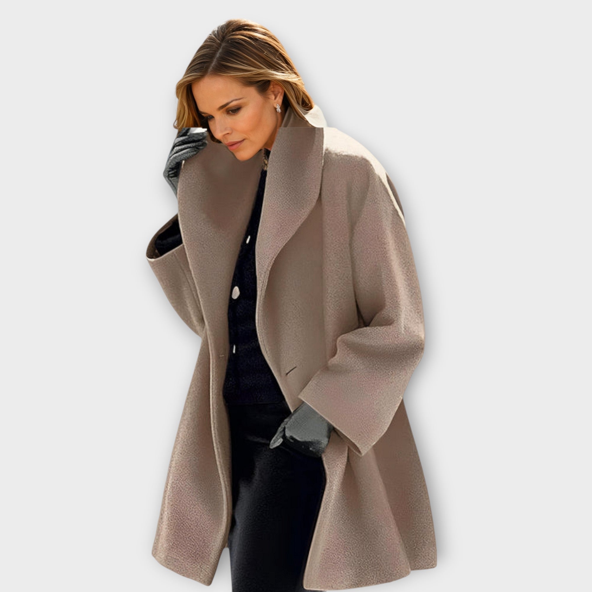 Celeste - Luxury Wind-Resistant Wool Coat