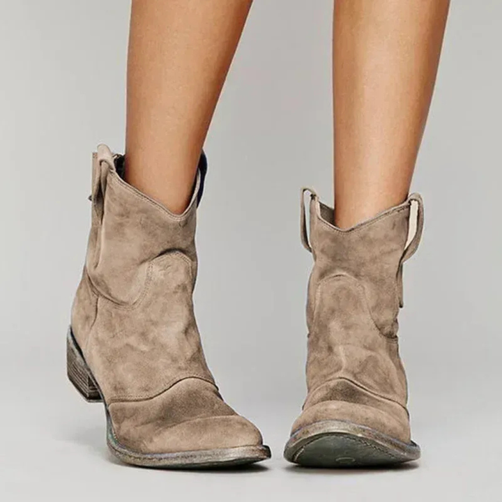 Sienna™ Vintage Western Ankle Boots