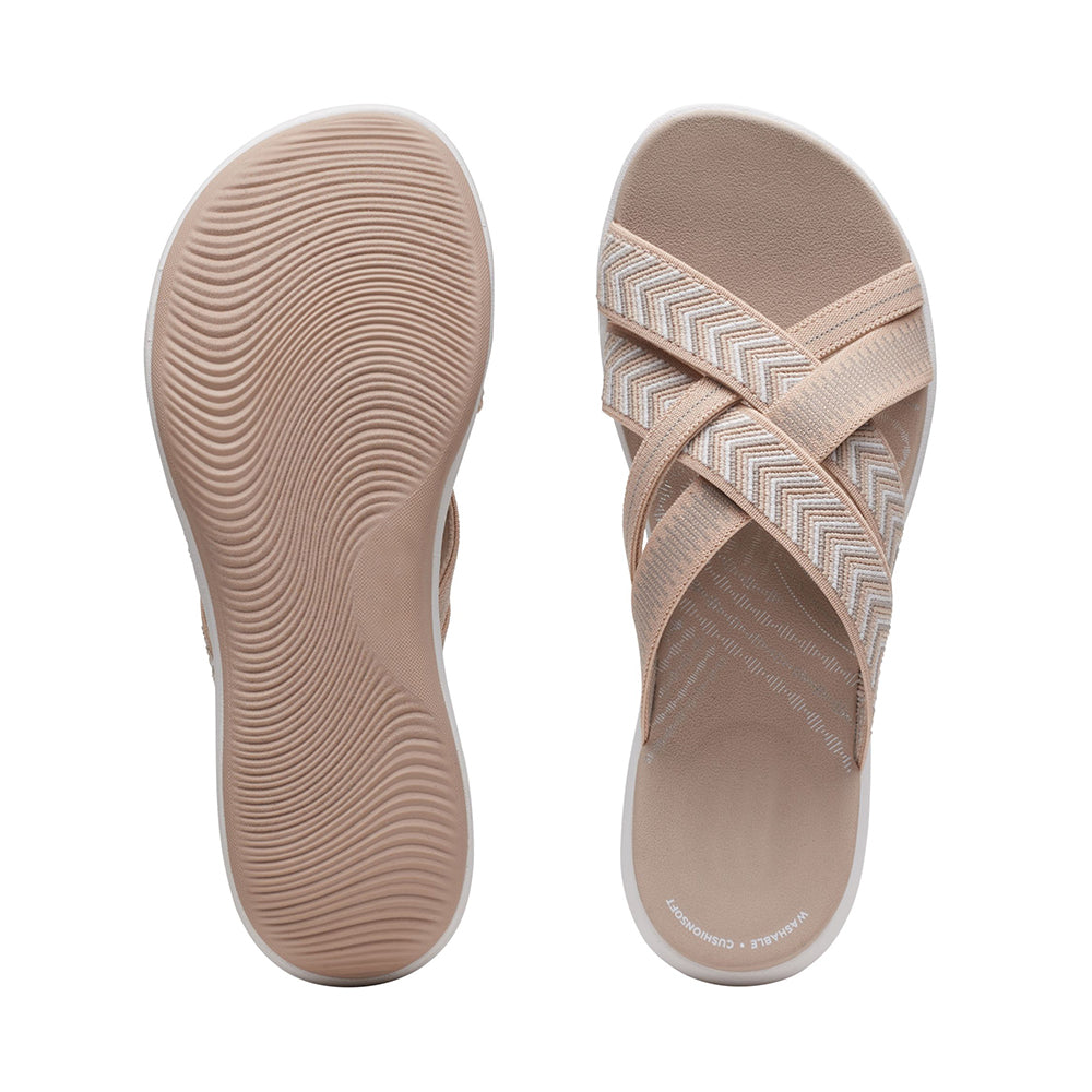 Alera | Comfort Sandals with Cross Strap Design
