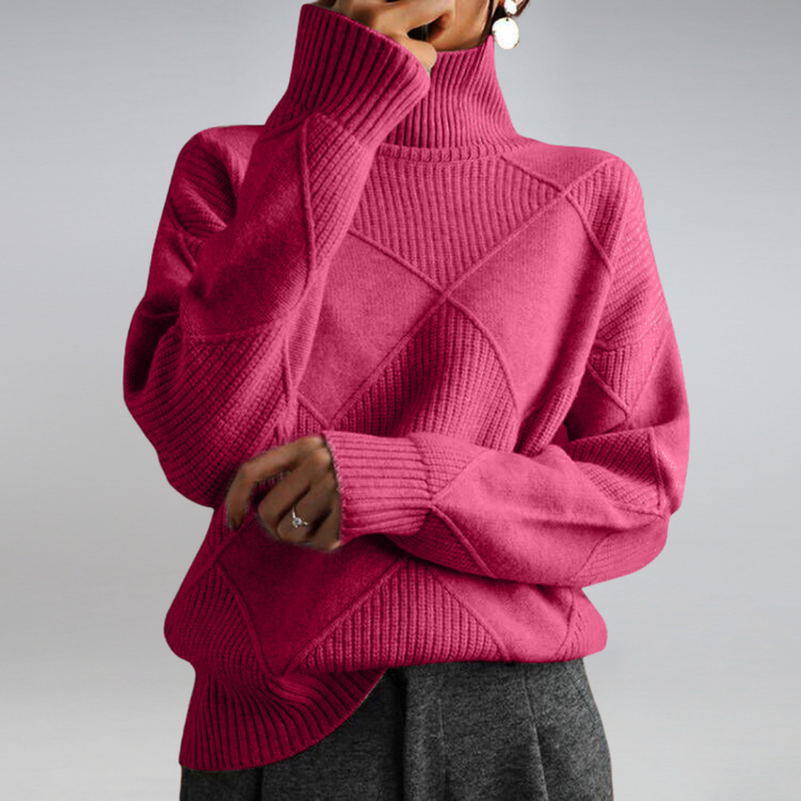 Sienna™ Cashmere Feel Turtleneck Sweater