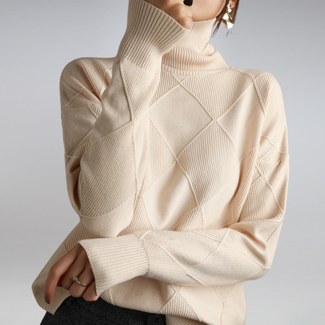 Sienna™ Cashmere Feel Turtleneck Sweater
