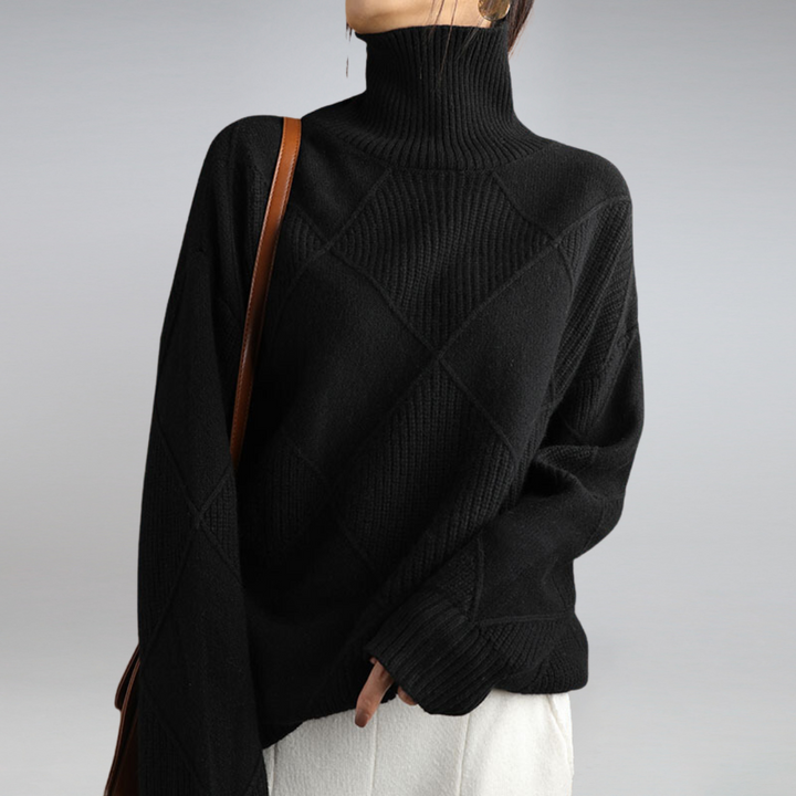 Sienna™ Cashmere Feel Turtleneck Sweater
