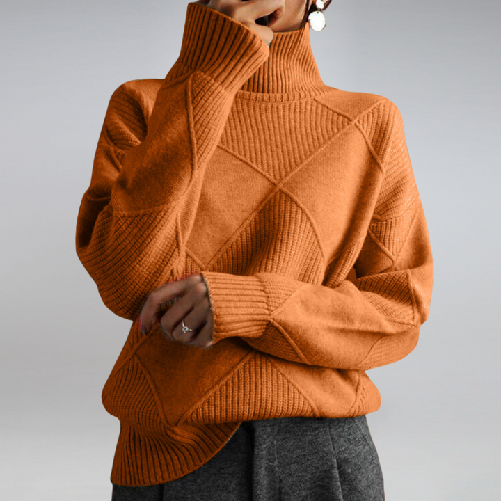 Sienna™ Cashmere Feel Turtleneck Sweater