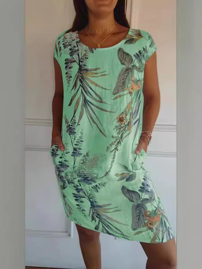 Sunniva | Canvas Charm Midi Dress
