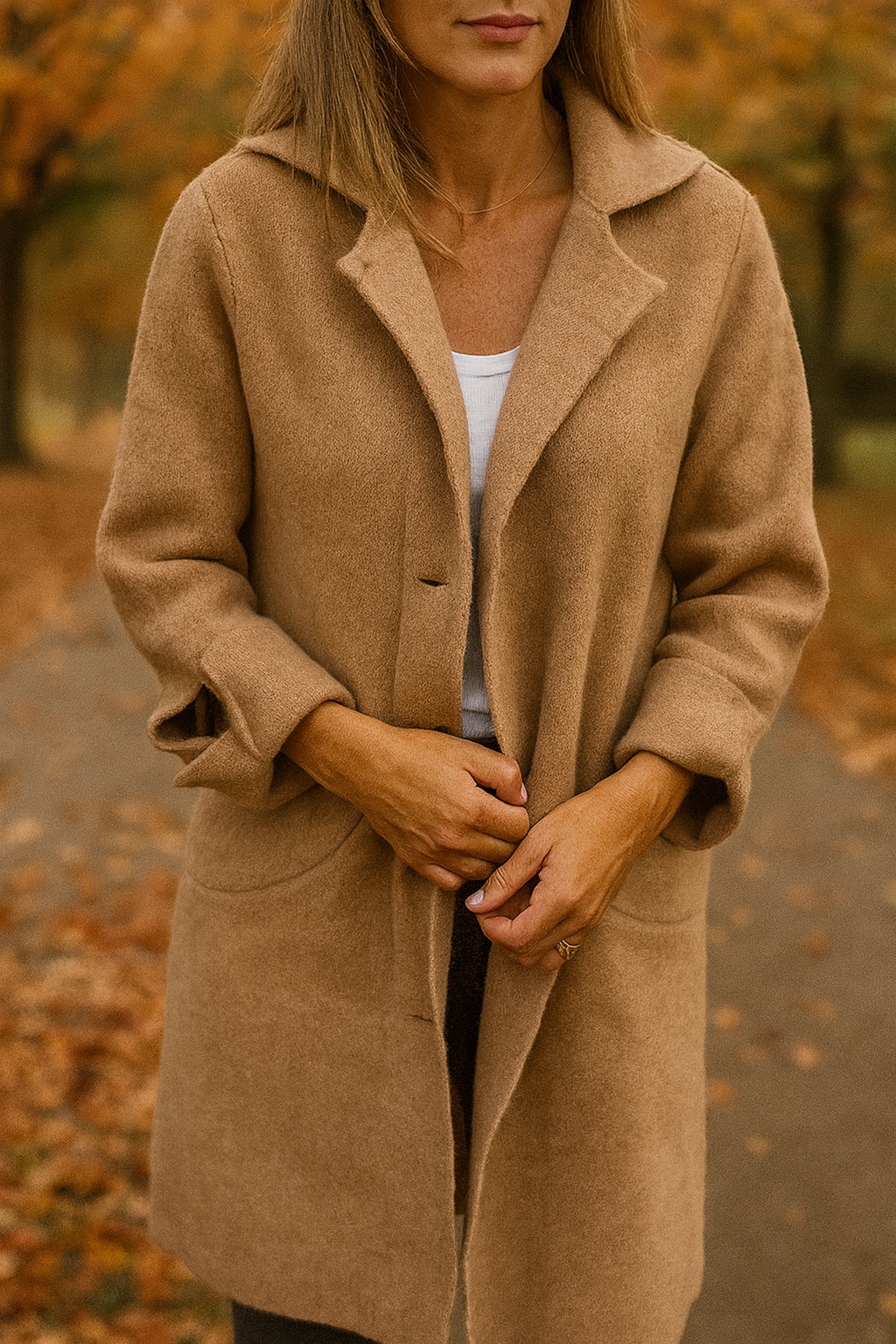 Vienna - Chic Mid-Season Women's Jacket