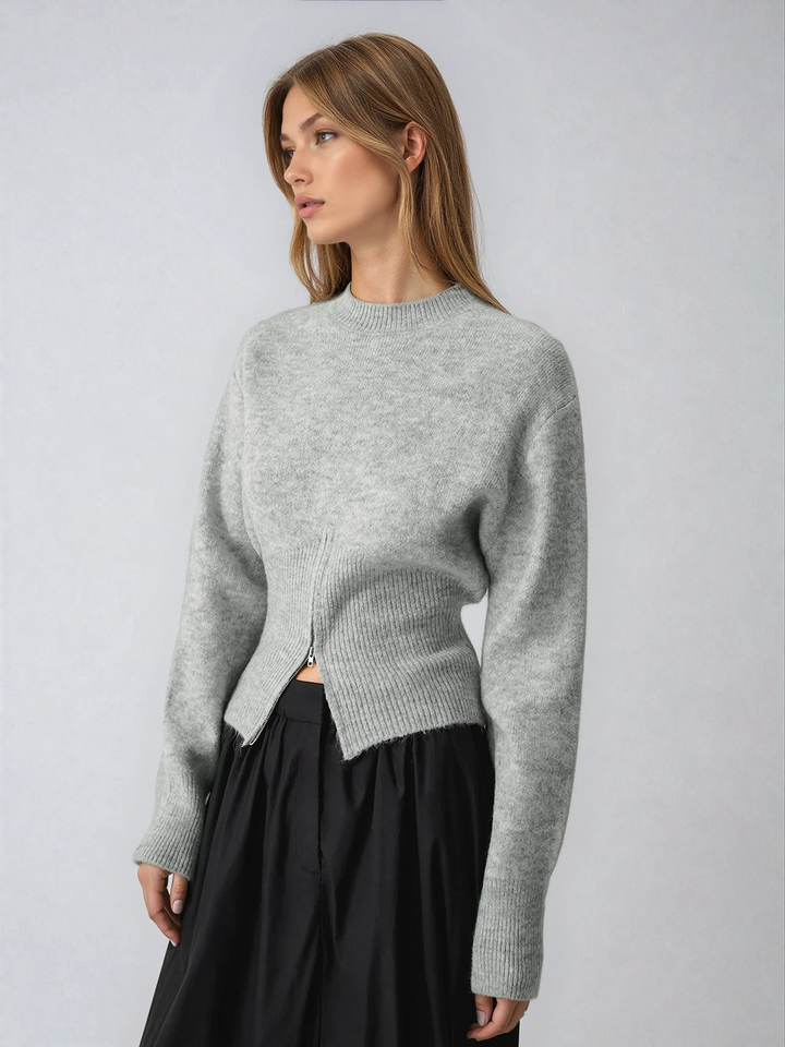 DIANA™ Half-Zip Knit cosy pullover