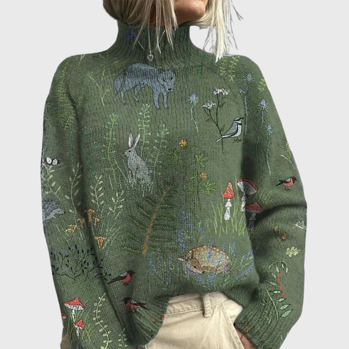 CAITLIN™ Turtleneck Knit warm cosy