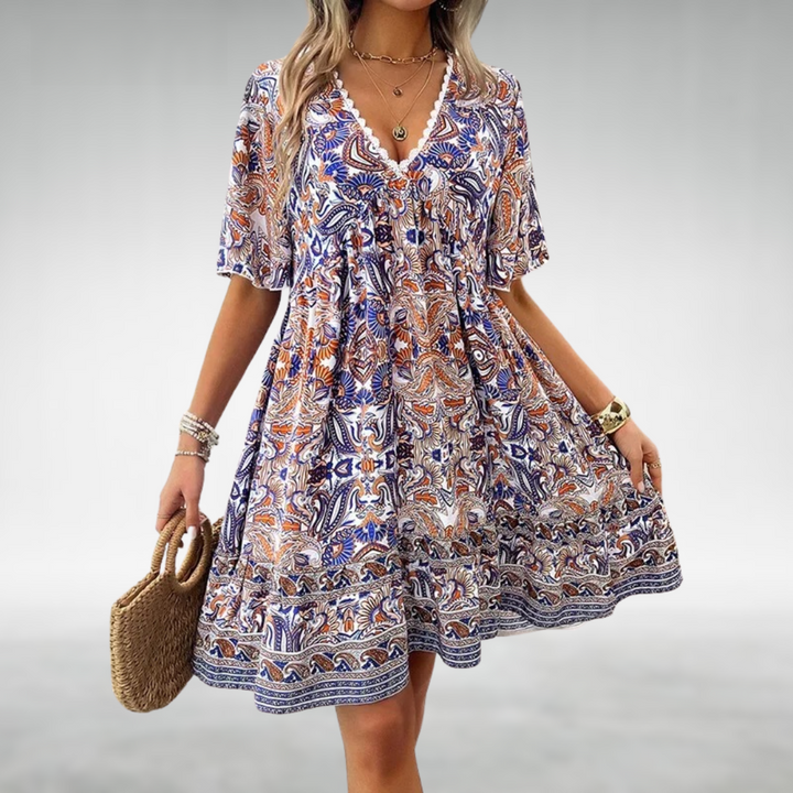 CASTELLE | CHIC BOHEMIAN DRESS