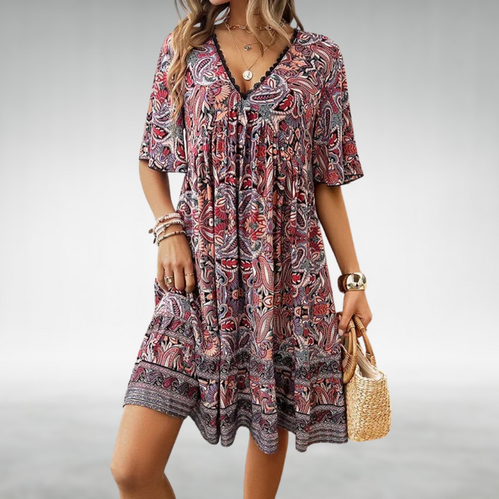 CASTELLE | CHIC BOHEMIAN DRESS