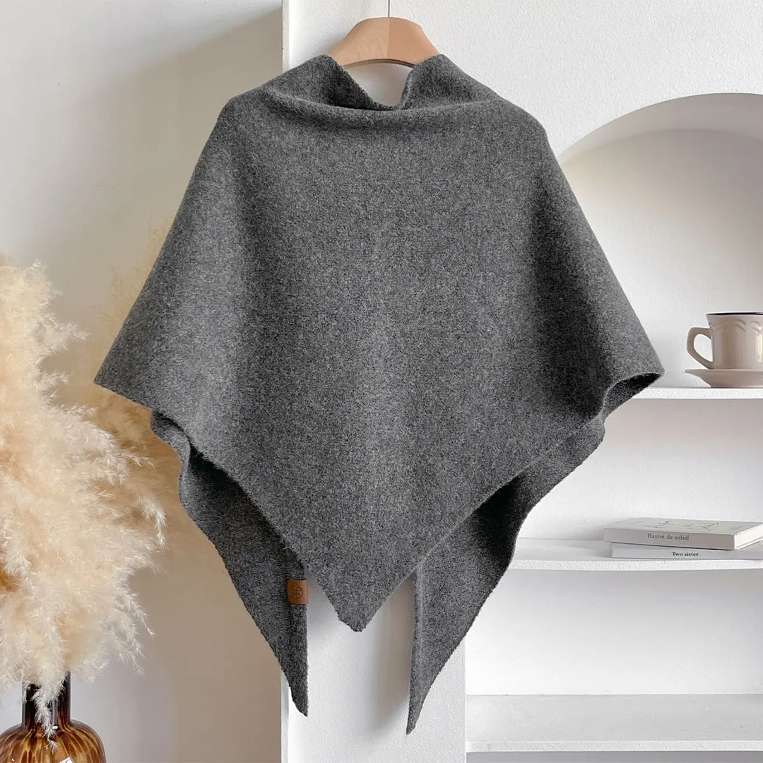 Alba | Tie Front Wrap Shawl