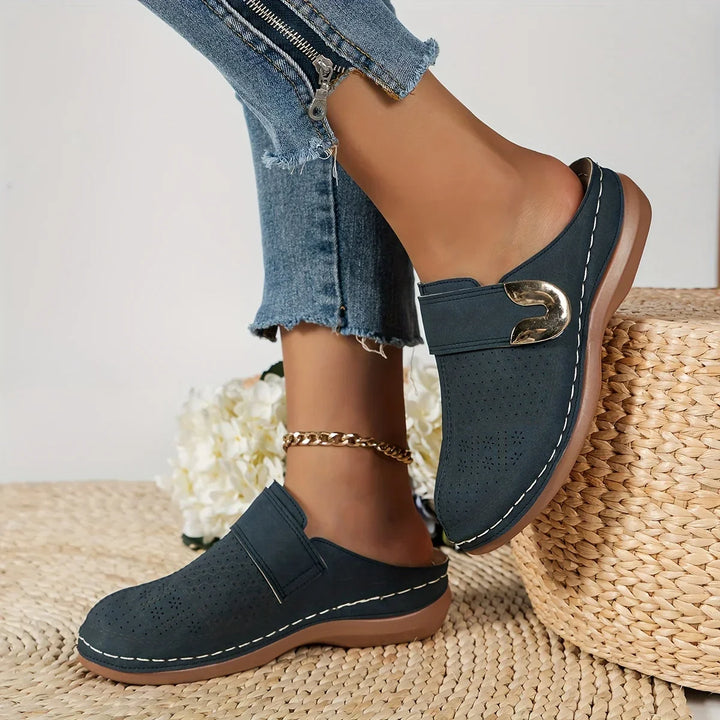 Marlowe | Chic Comfort Buckle Loafers