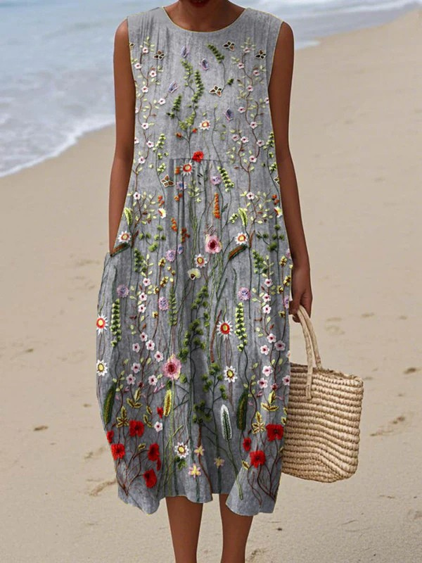 Cara™ Floral Midi Dress