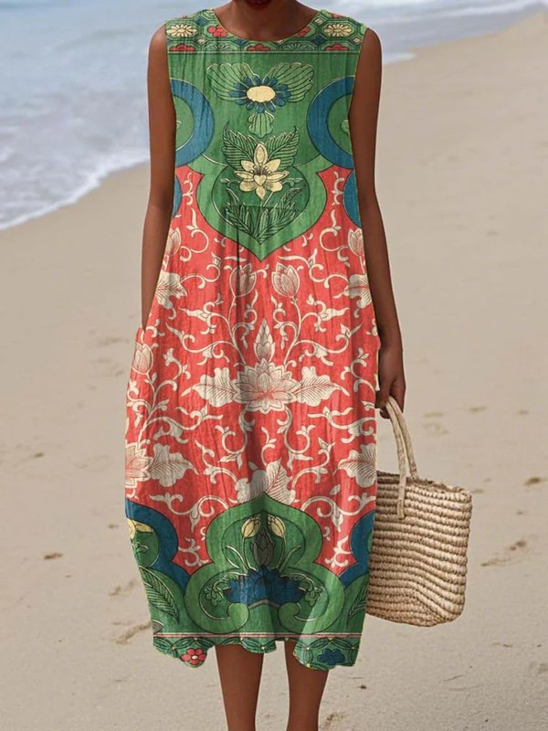 Vera™ Boho Midi Dress