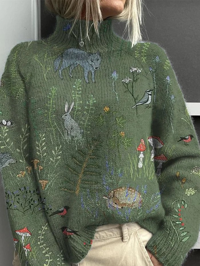 Sasha™ Cozy Turtleneck Sweater