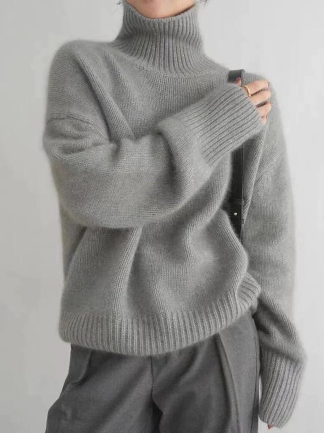 CAMILA™ Cashmere Feel Turtleneck soft luxe