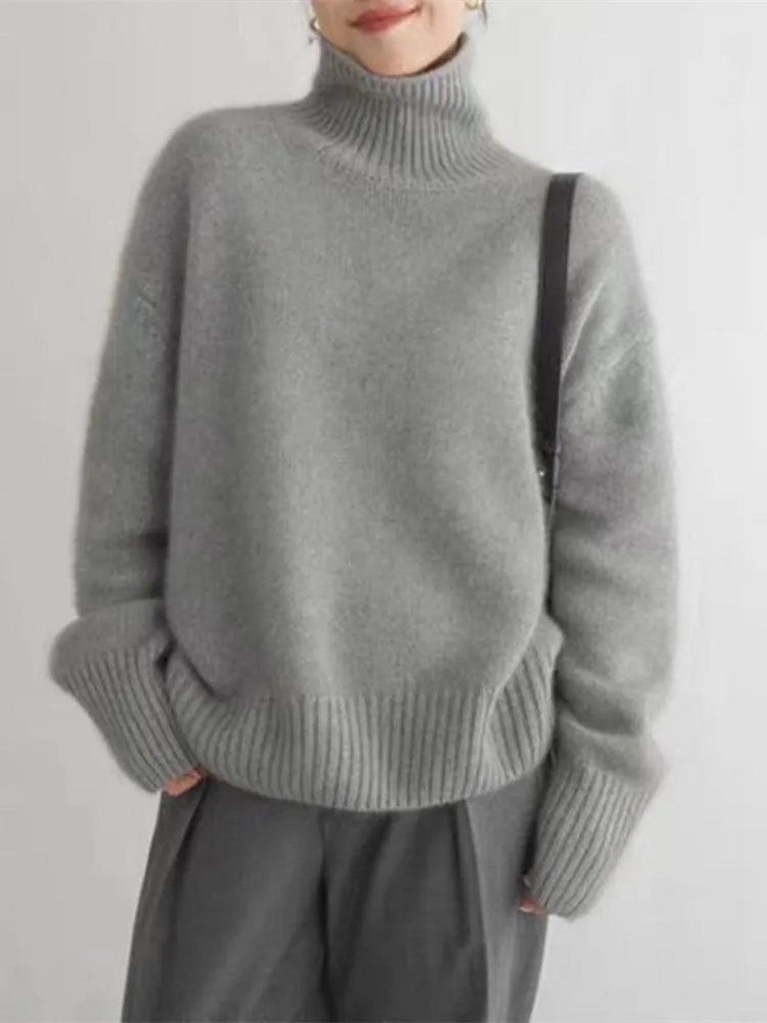 CAMILA™ Cashmere Feel Turtleneck soft luxe