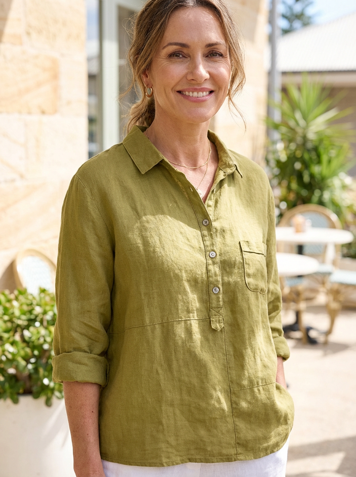 Rhea Women's Long Sleeve Shirt