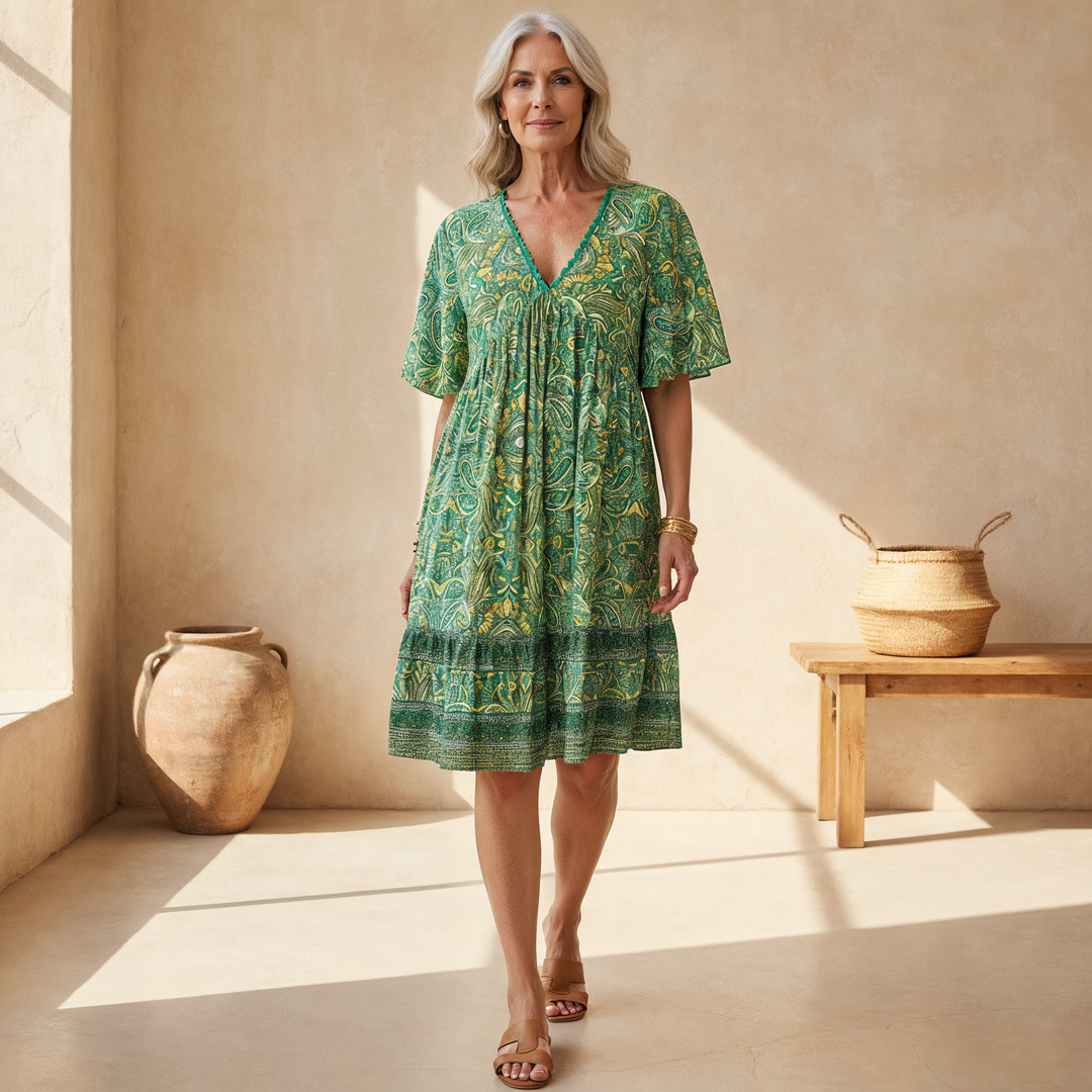 CASTELLE | CHIC BOHEMIAN DRESS