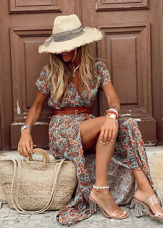 ZAYA | Bohemian Maxi Dress