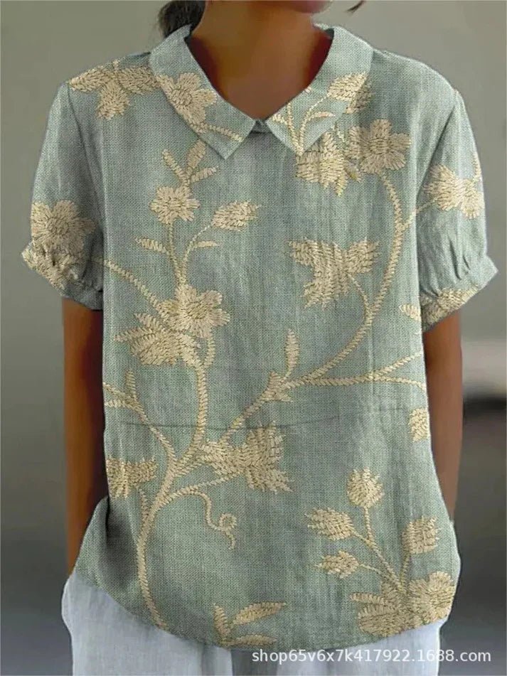 Addison | Floral Print Blouse