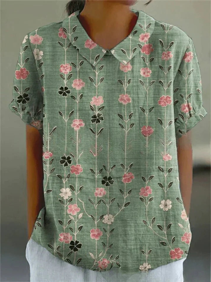 Addison | Floral Print Blouse