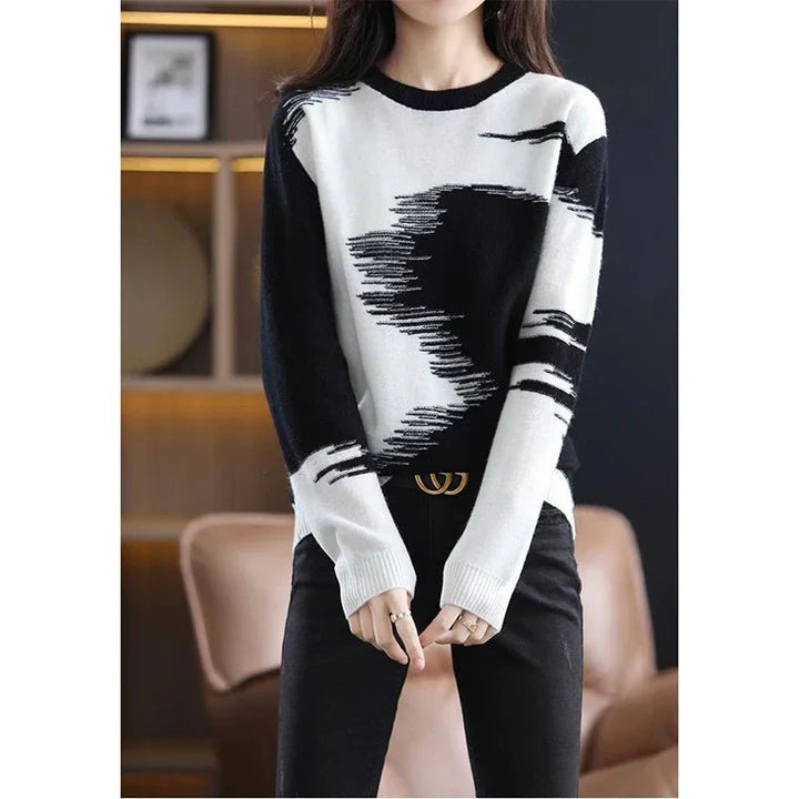 Julia Tie Dye Spring Knit Top