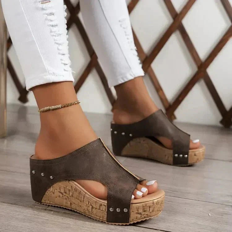 Celestia | Casual Comfort Wedge Sandals