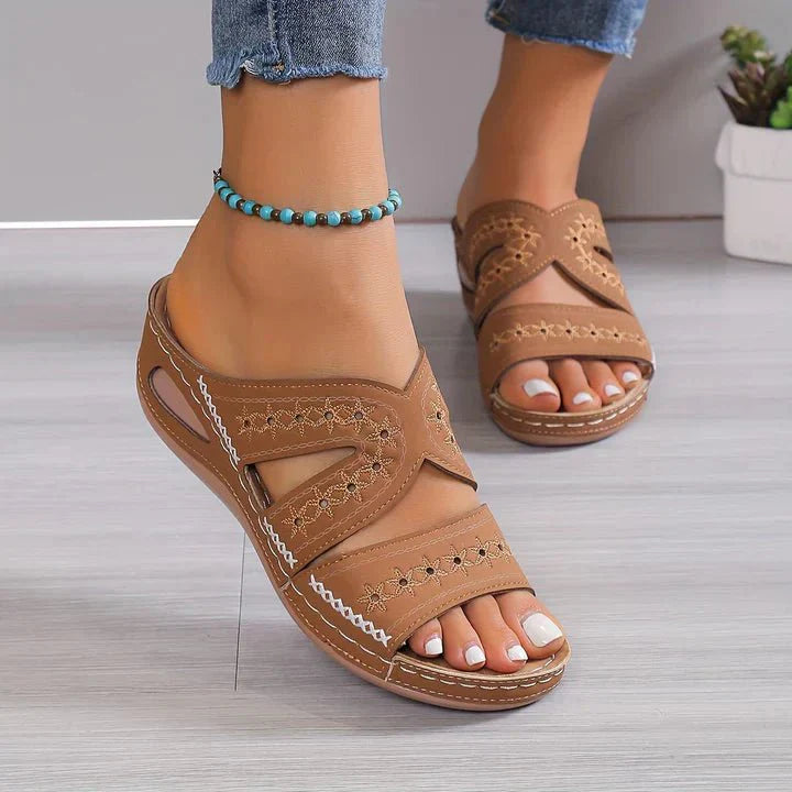 Rowena | Comfort Slide Sandals